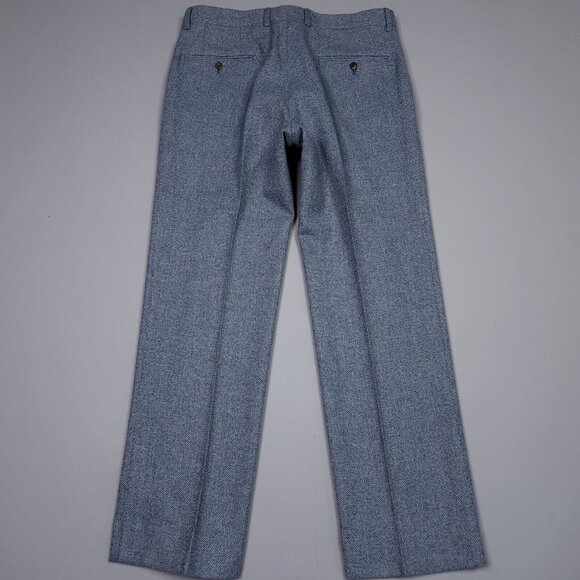 Astor & Black Nobility Herringbone Wool 2 Peice Suit Surgeon Cuffs 42 Chest - Picture 9 of 15